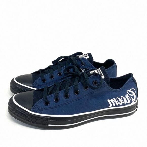 Converse Ctas Low Top Wedding Blue Canvas 171213C-BLBUWT Custom Size Women's - Picture 2 of 10